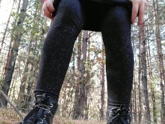 ЗОЛОТОЙ ДОЖДЬ В ЛЕСУ ОТ ВОЛОСАТОЙ КИСКИ ЧАСТЬ 5 - Screenshot 3 of 16 - Hairy Pussy Pee