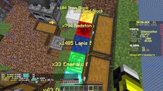 Minecraft Multiplayer Skyblock Season 2 Episode 2 Building A Tree Farm And Earning Money
