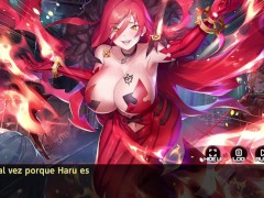 Escena de Intimidad De Astaroth Soporte  Action Taimanin