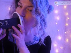 SFW ASMR - Girlfriend Eats Your Ears After A Long Day - PASTEL ROSIE Ear Licking Kinky GF Role Play