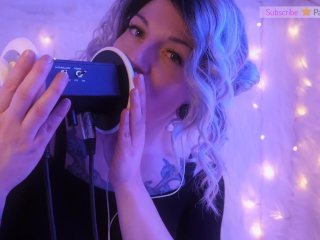 SFW ASMR - Girlfriend Eats Your Ears After A Long Day - PASTEL ROSIE EarLicking Kinky_GF Role Play