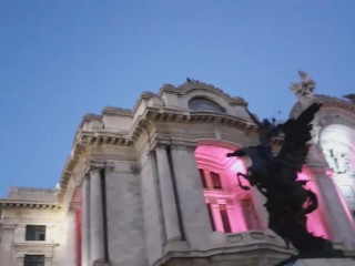 我在她的黑色丝袜里射精在 Bellas Artes 的浴室里 CDMX （墨西哥城） 钢琴 Sceme no Inte