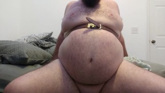 Надувание брюха с помощью ремня