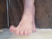 Preview 2 of Shower foot fetish fun
