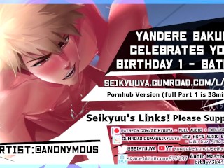 PART 1 (My Hero Academia) Daddy Bakugou's HOT BIRTHDAY FUCK - Bathtub - Pornhub Gay