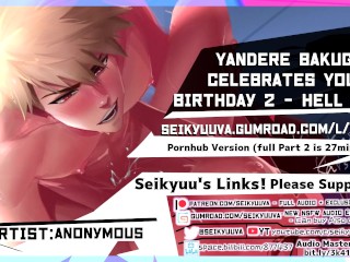 PART 2 (My Hero Academia) Daddy Bakugou's HOT BIRTHDAY FUCK - Subway - Pornhub Gay