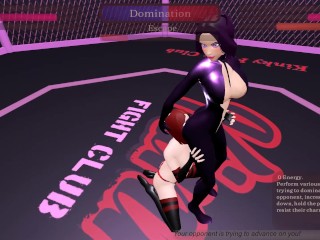 Kinky Fight Club [jeu De Lutte Hentai] Ep.2 Rimjob Lesbien Combat