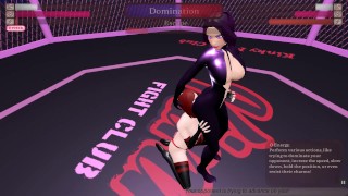 Lesbian Rimjob Rough Fight In Kinky Fight Club Wrestling Hentai Game Episode Two