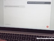 Preview 3 of CHEATED on MY WIFE: She reads in living room, I fuck in MARRIAGE BED! (GERMANY) - SEX-FREUNDSCHAFTEN