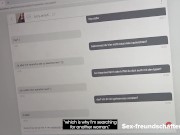 Preview 4 of CHEATED on MY WIFE: She reads in living room, I fuck in MARRIAGE BED! (GERMANY) - SEX-FREUNDSCHAFTEN