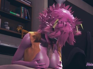 Boku No Hero Academia Hentai - Mina Ashido_Boobjob with_Sucking