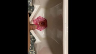 Pissing in Public Urinal - Pornhub Gay