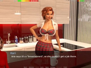 sexy girls, redhead, porn game, erotic story