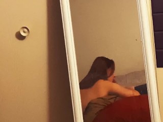 Sexy Redhead Couldn’t Pay Sucked off the Postmates Driver as a Tip