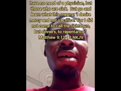 Hear the gospel now. New video