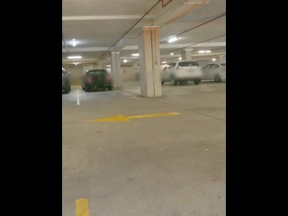 Sneaky PEE in a Busy Parking Lot