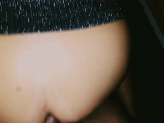 He gets very sloppy-sloppy seconds w used girl from club- cums then kicks her out