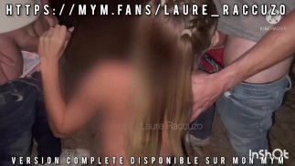 Bukkake in public! I get sprayed with by strangers on a construction site!