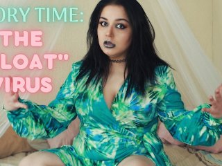 big tits, pov, body inflation, delilahdee