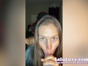 Preview 1 of Dancing my ass off lots of panties sniffing smelling stuffing JOI dildo blowjob & more - Lelu Love