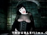 Preview 1 of Goth Girlfriend Lita Lecherous JOI Masturbation as Vampire "Instructions for Mere Mortals"