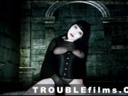 Preview 2 of Goth Girlfriend Lita Lecherous JOI Masturbation as Vampire "Instructions for Mere Mortals"