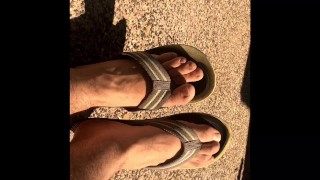 Tangas / Chanclas y skateboarding descalzo quieren venir a unirse a mí? -Manlyfoot