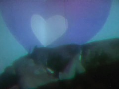 masturbating under the projector light