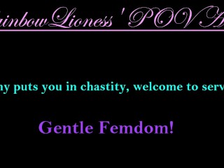 Gentle Femdom Welcomes you as her sub