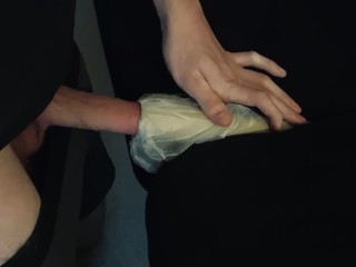 Fucking a Paper Towel Roll