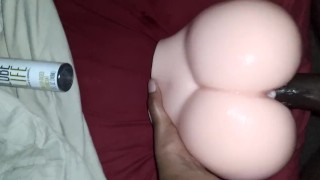 Fucking my sex toy