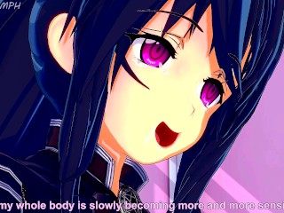 High School DxD - Fucking Akeno Himejima Hentai_3d
