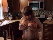 Preview 1 of Dirty HUGE-TITTED Mature MOMMY Mistress Thursday Over-50 Step Mom