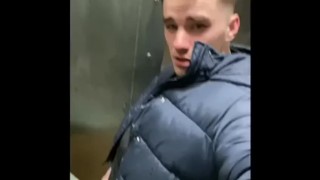 Outdoor Pissing Then Marc Mcaulay Gets His Hot Ass Out In Public
