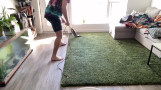 POV: boyfriend vacuums 