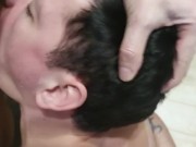 Preview 6 of Sucking deepthroat thick fat uncut dick as a true hungry hole, best videos EVER #gayporn