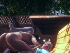 Frozen Hentai - Elsa Cunnilingus