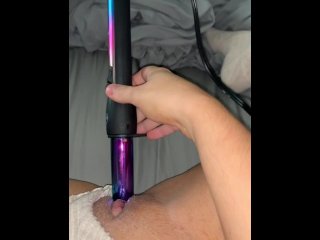 TEEN Uses Hair Tools To MASTERBATE While ParentsAre Gone