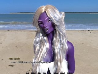 Worlds of Wonders:Elf Is Sucking HugeCock On A Public Beach-Ep1