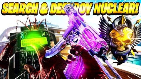 SEARCH & DESTROY NUCLEAR in BLACK OPS COLD WAR! (Cold War SnD Nuke)