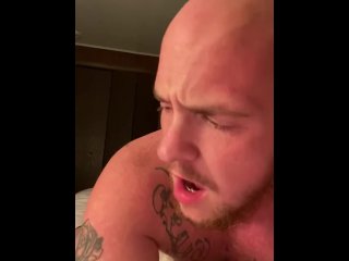 Hot trans guy takes fuck toy in virgin ass