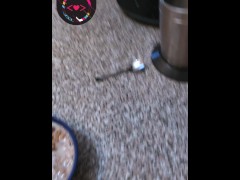 Adding some nutrition (pee) to my cereals