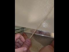 another video of me peeing in the shower