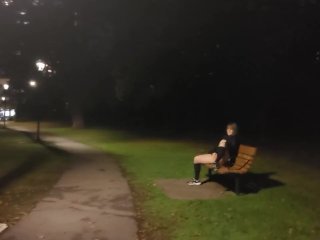 public masturbation, wet pussy, masturbating outside, fingering