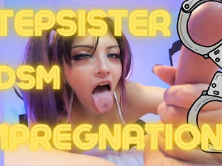 Teaser De Impregnação Da Meia-irmã BDSM Rainbowslut