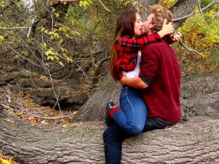 Autumn in Love (I Bent My Hot Teen Girlfriend_Over to a Tree After_a Long Passionate_Kissing)