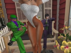 Teasing The Super Villains, MMF Cosplay - Screenshot 8 of 16 - Masturbate