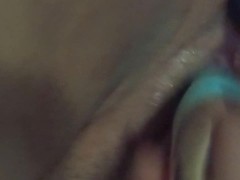 Buzzed self pleasure