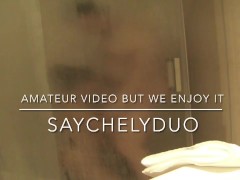 Secretly watched by the fuck in the shower.