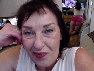 V 696 Such a pretty sissy I made. Lookat you in my clothes with that hard_cock bulging in panties